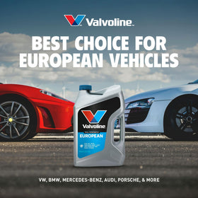 Valvoline being poured into engine bay illustrating proper protection in use