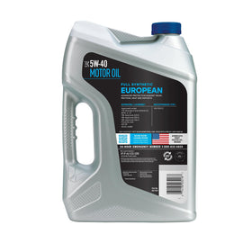 Valvoline pouring 5W-40 oil with smooth flow to help fast cold starts
