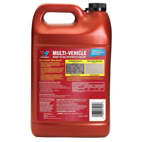 Valvoline pour spout delivering controlled refill to radiator