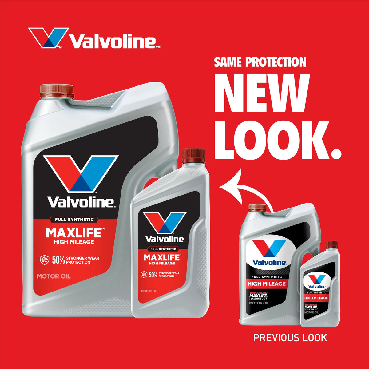 Valvoline oil being poured into engine for cleaner running