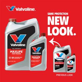 Valvoline oil being poured into engine for cleaner running