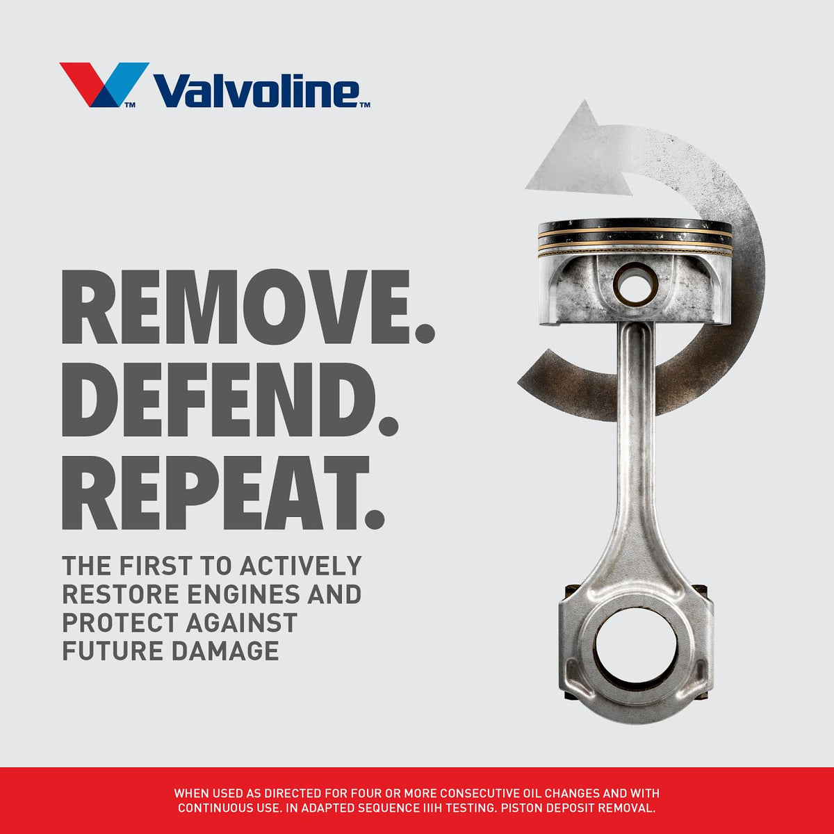 Valvoline jug in a garage setting conveying trusted workshop reliability