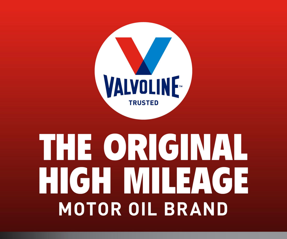 Valvoline bottle beside measuring tape showing size and quantity convenience