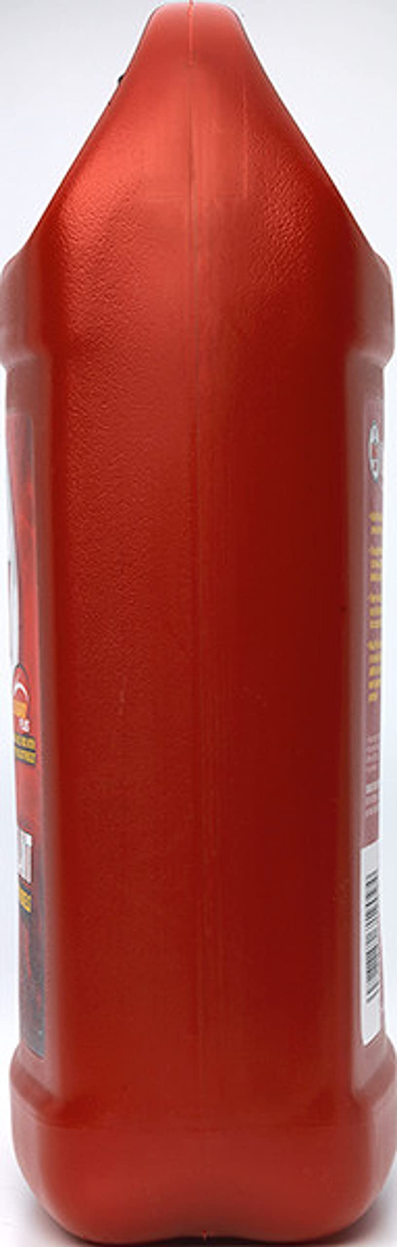 Valvoline one-gallon next to ruler for size and scale