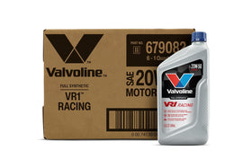 Valvoline VR1 front label showing product name and performance benefits
