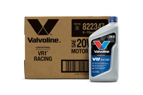 Valvoline VR1 front packaging showing bottle and branding for quick recognition and confidence