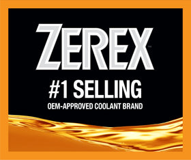 Valvoline Zerex pouring spout demonstrating easy refill and controlled pouring