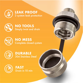 ValvoMax close-up of M18-1.50 threads showing precision fit for compatibility
