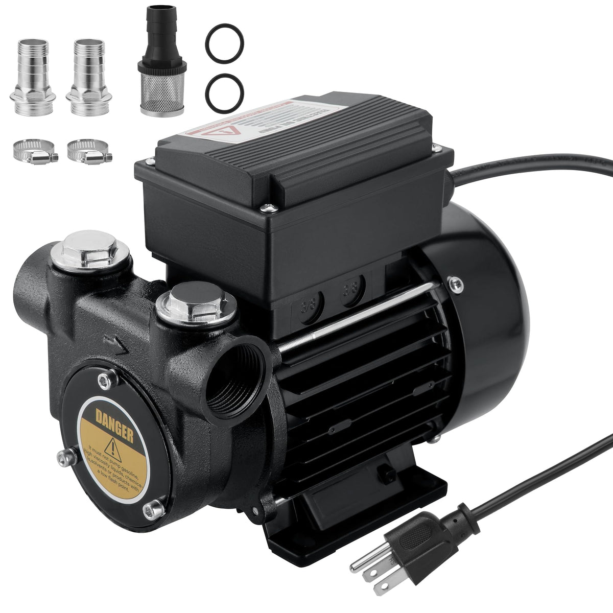 VALYHOOD front view of pump showing controls and inlet for quick setup