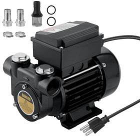 VALYHOOD front view of pump showing controls and inlet for quick setup