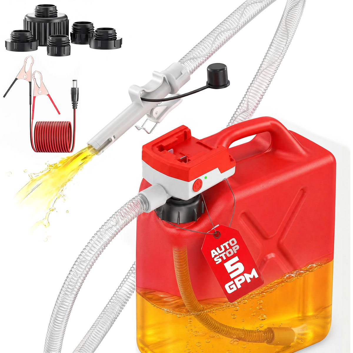 VALYHOOD front view of pump showing compact design and quick-connect benefits