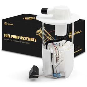 VANBOL front view of fuel pump module showing robust construction benefit reliability