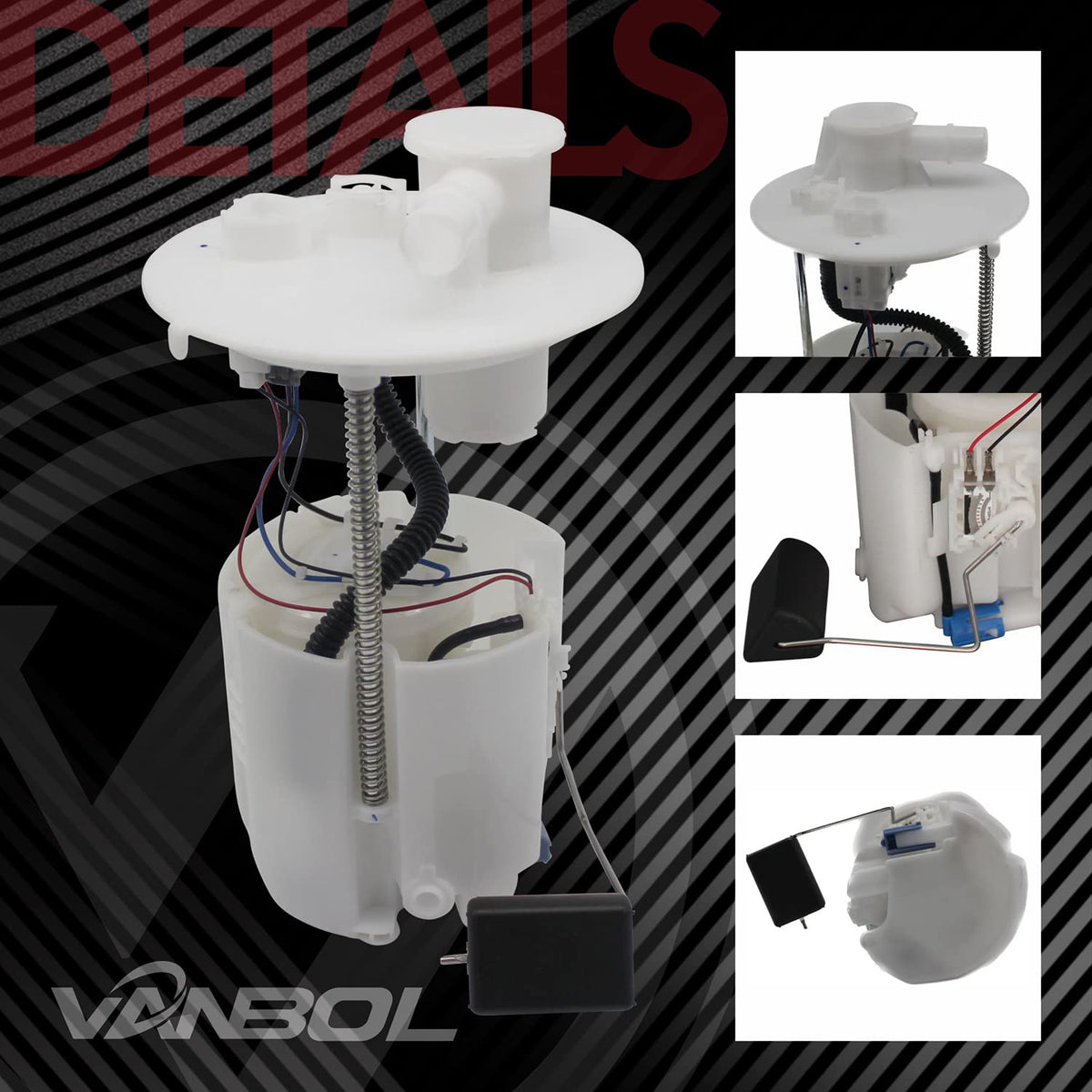 VANBOL wiring plug and hose ends displayed for correct connection and durability