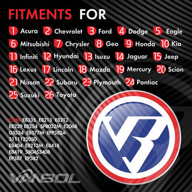 VANBOL label and stamped part numbers proving compatibility benefit