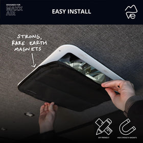 VanEssential folded in storage bag for compact stowage convenience