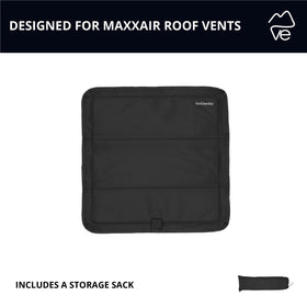VanEssential in van interior at night providing complete darkness