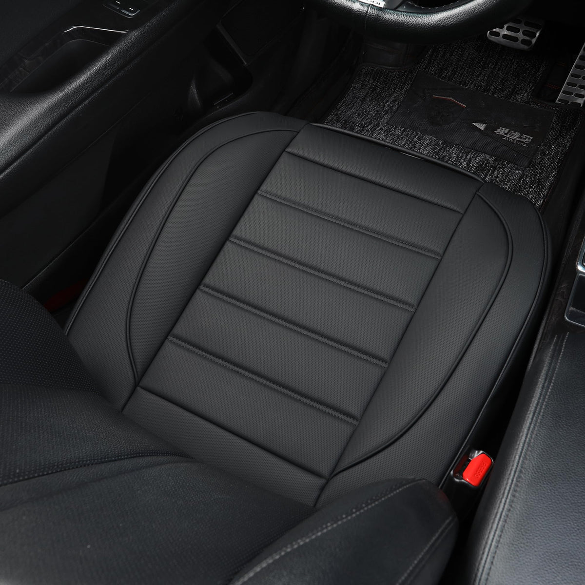 Vankerful installed in sedan illustrating fit and clean interior upgrade
