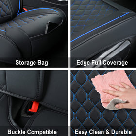Vankerful cushion cross section showing thick foam for added comfort