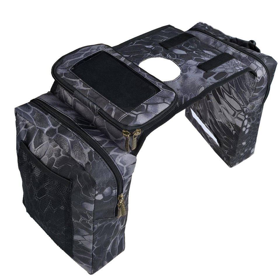 Vanlison front view showing bag shape and secure storage benefit