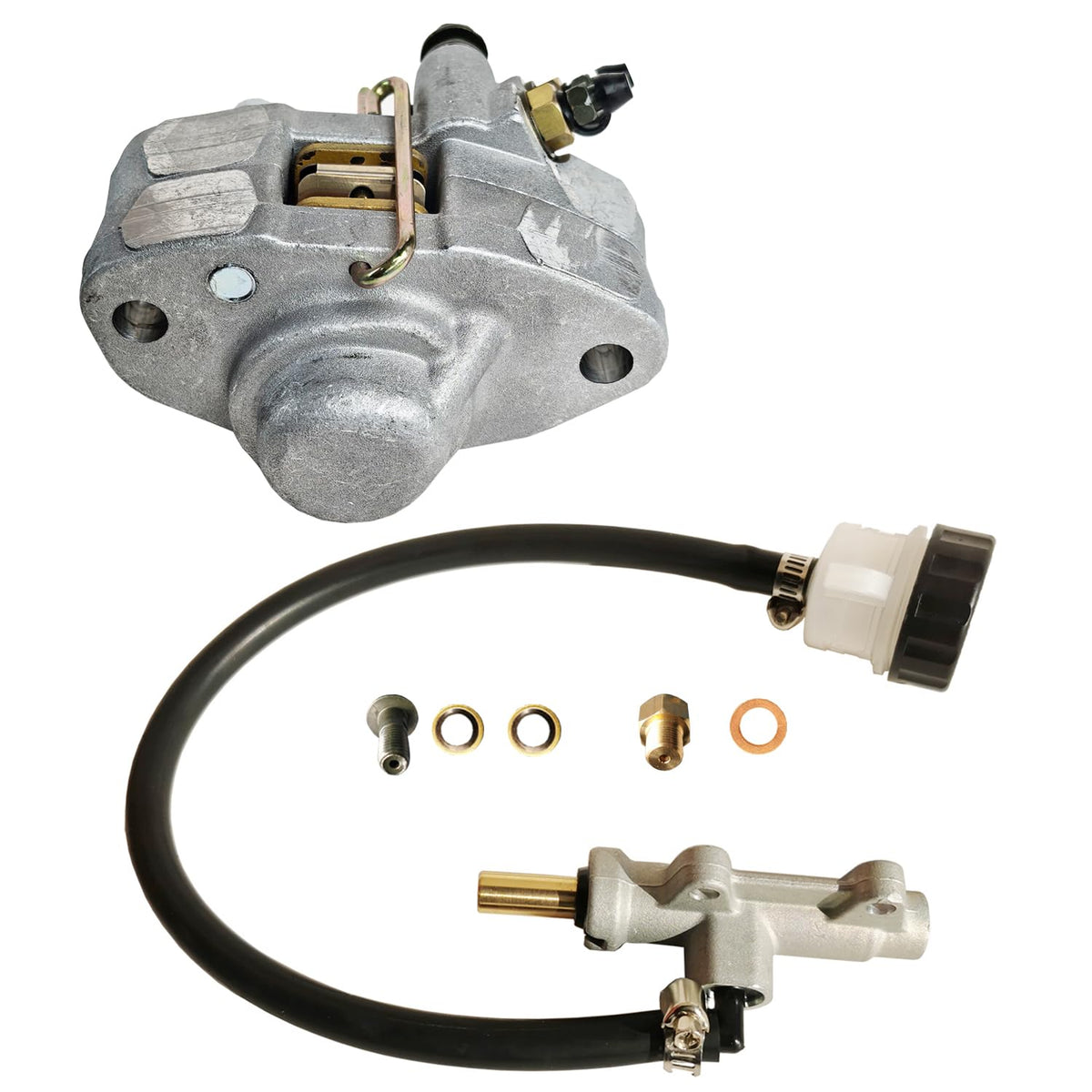 Vanlison kit mounted on a Polaris ATV rear wheel demonstrating direct-fit installation benefit