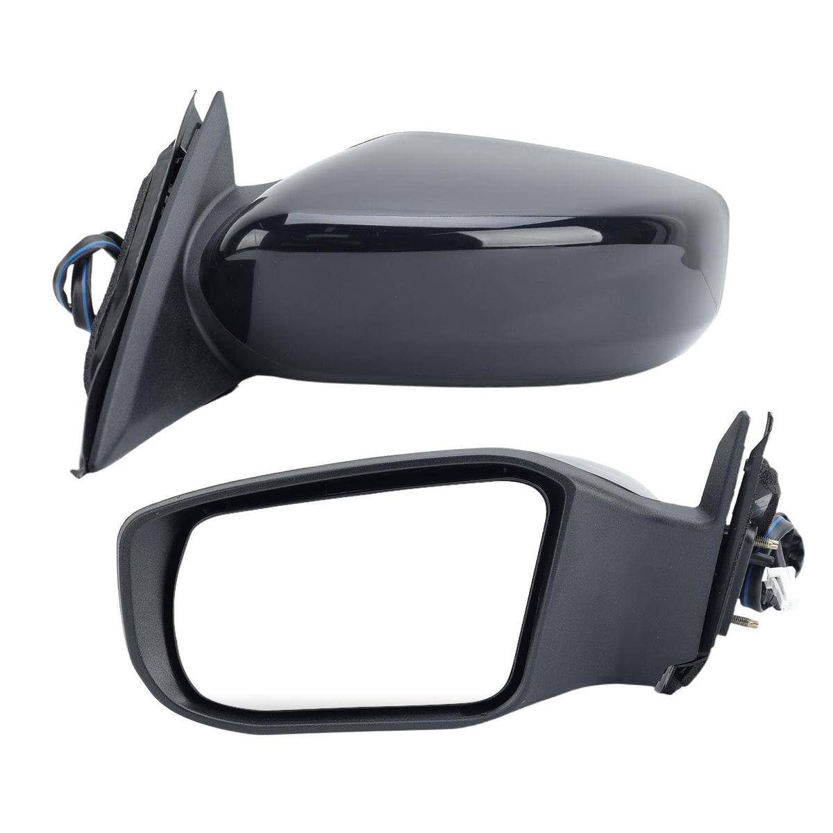 VANLOGY left driver mirror front view showing clean fit and OEM shape