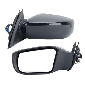 VANLOGY left driver mirror front view showing clean fit and OEM shape