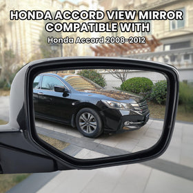 VANLOGY mirror next to ruler showing size for accurate comparison