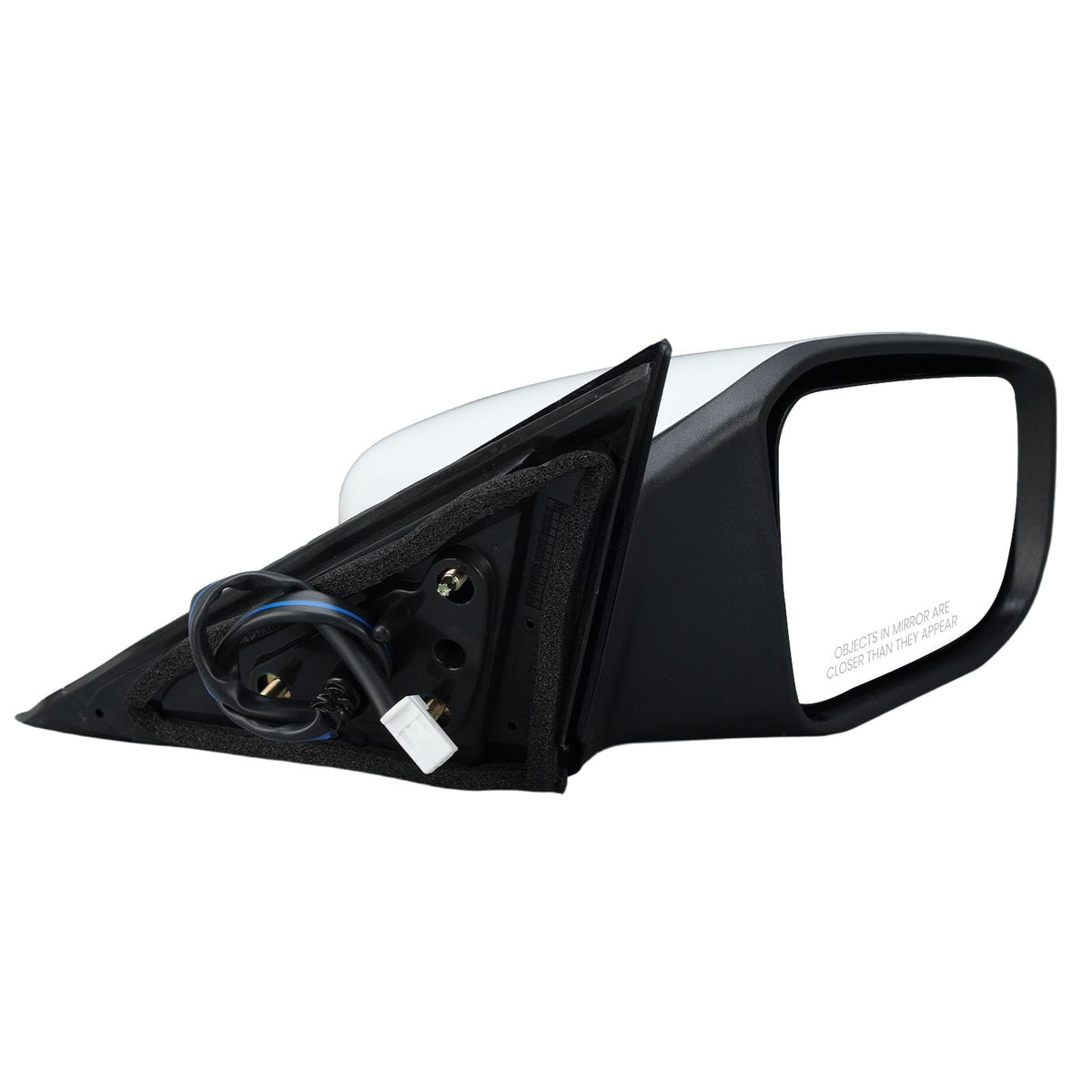 VANLOGY mirror packaged with foam protecting part during shipping benefit