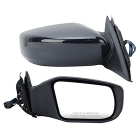 VANLOGY right mirror front view showing clean OEM fit and restored appearance