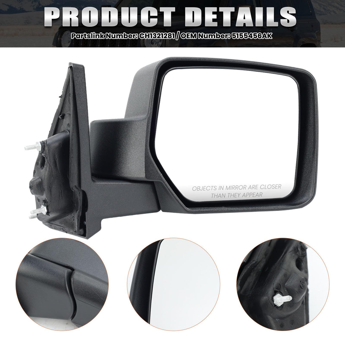 VANLOGY detail of manual folding mechanism for reliable operation