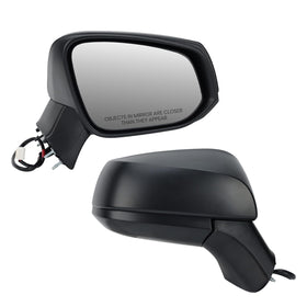 VANLOGY mirror next to a hand for scale to show compact, original-size design