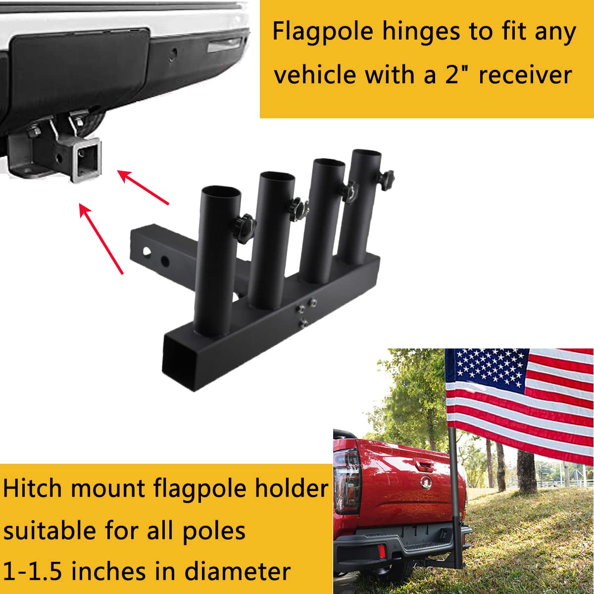 VANROUG angle adjustment detail showing tilt positions benefit: custom display angles