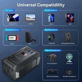 vansoet powering camping lights and devices for off-grid convenience