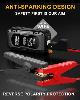 VANXIPOW 600 lumen LED light illuminating roadside scene for increased visibility