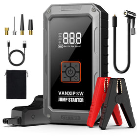 VANXIPOW M1 front panel showing large LED display and real-time pressure readout for easy use