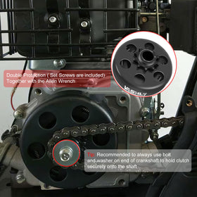 Vashly material finish closeup showing iron construction for durability and heat dissipation