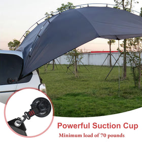 Vashly rinsing suction cup to restore stickiness demonstrating simple reusable maintenance