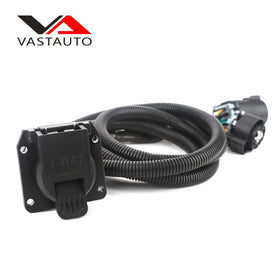 VASTAUTO harness in truck bed being used to connect a trailer quickly