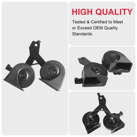 VASTAUTO horn mounted on Ford F150 showing correct fit and restoration
