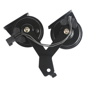 VASTAUTO horn next to ruler showing compact size for straightforward replacement
