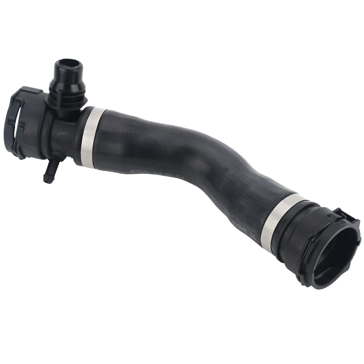 VASTAUTO front view of radiator hose showing exact shape and fitment benefit