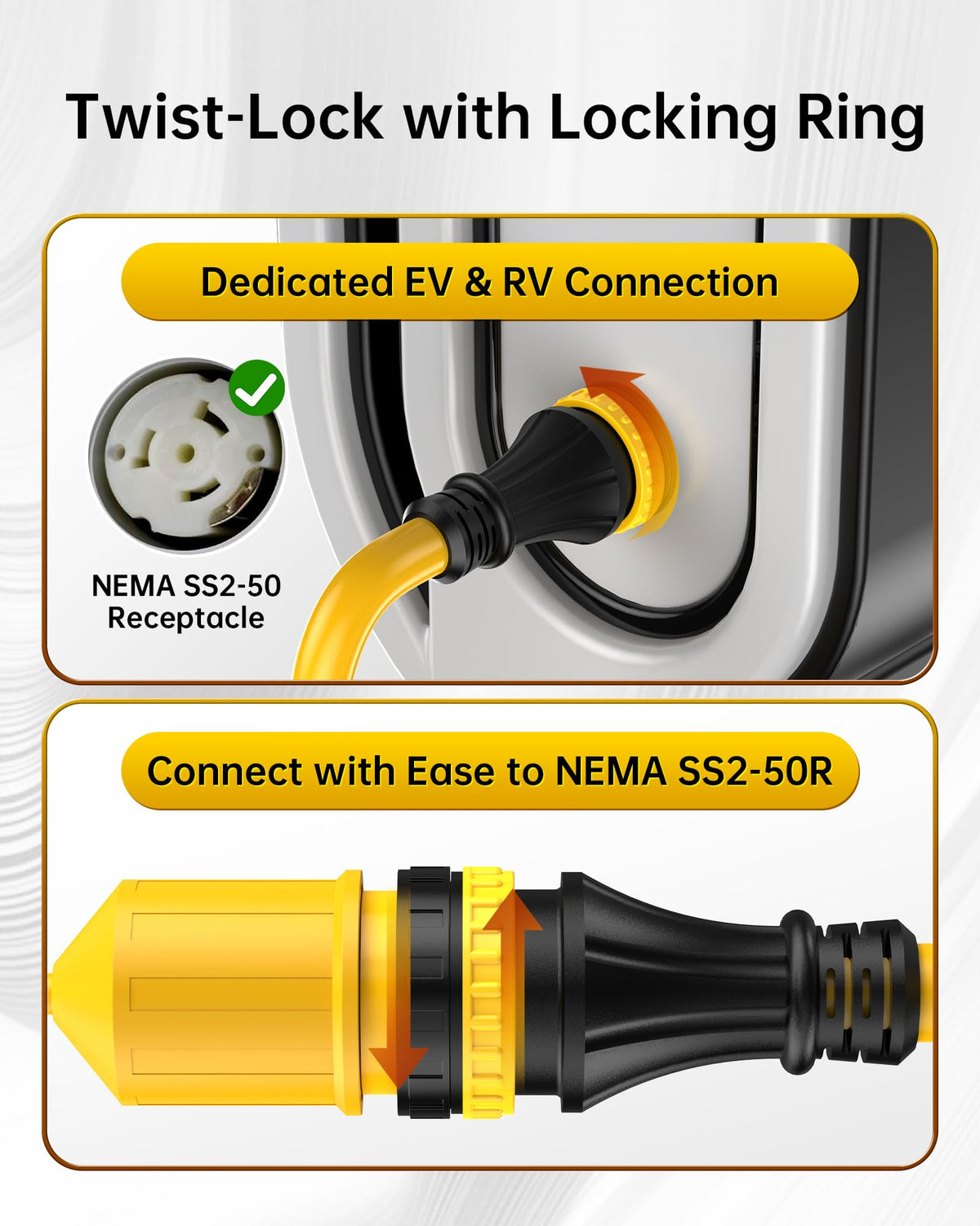 VASTHOME cable cross-section with AWG markings for reliable conductivity