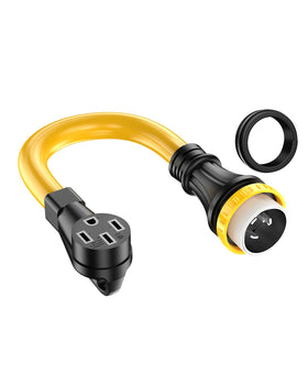 VASTHOME front view adapter showing connectors for secure hookups
