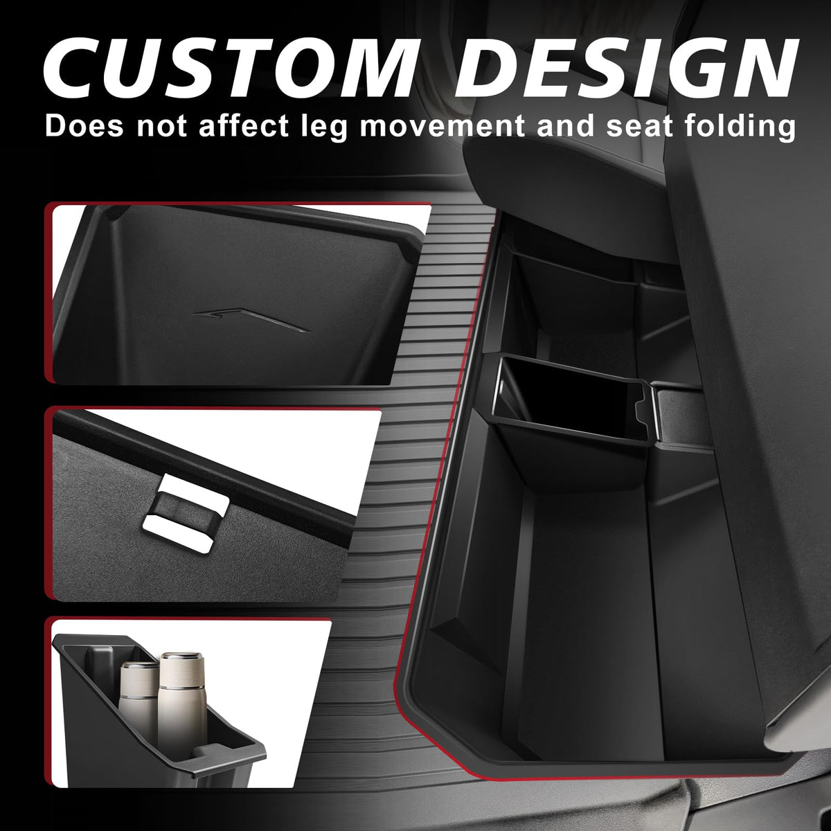 VaultsOnWheels side profile showing clearance that preserves passenger legroom