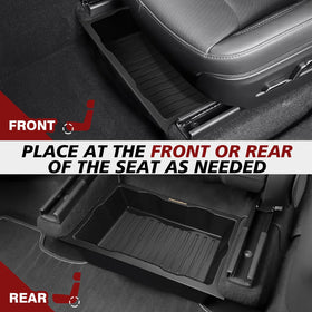 VaultsOnWheels underseat installed right side showing neat cabin organization
