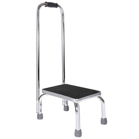 Vaunn chrome front view showing sturdy frame and stable stance benefit safety