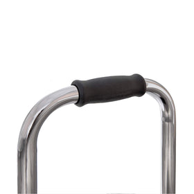Vaunn used in kitchen reaching high shelf demonstrating versatile household use benefit