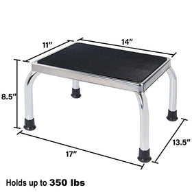 Vaunn step stool in kitchen use reaching high shelf for safer access