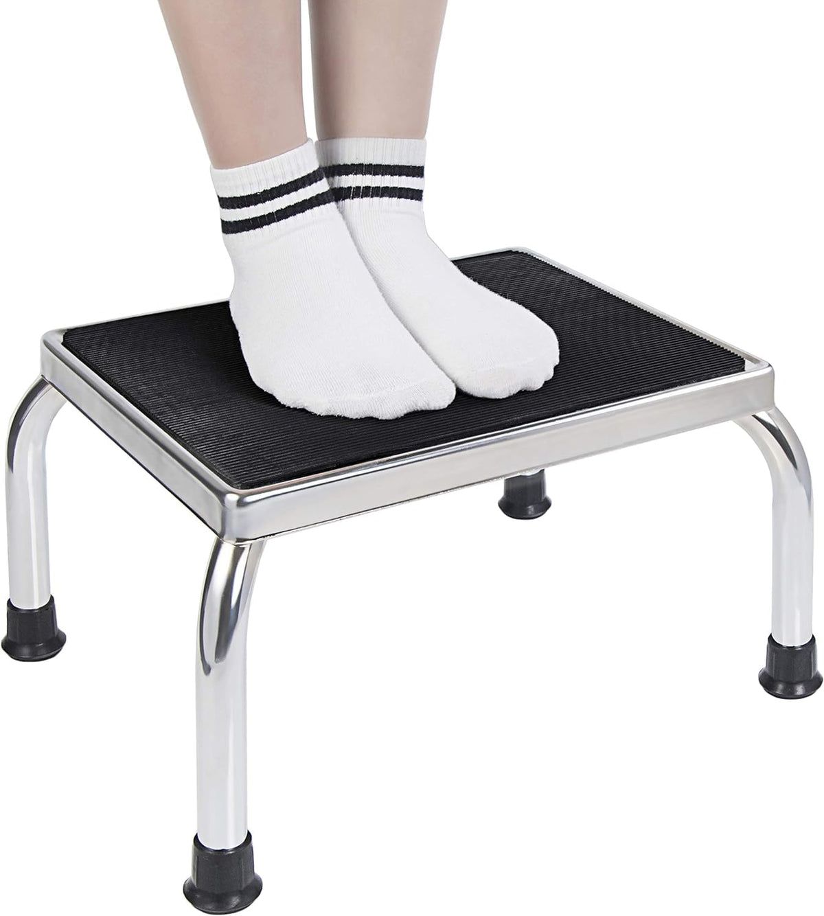 Vaunn reinforced rubber feet closeup protecting floors and preventing slips