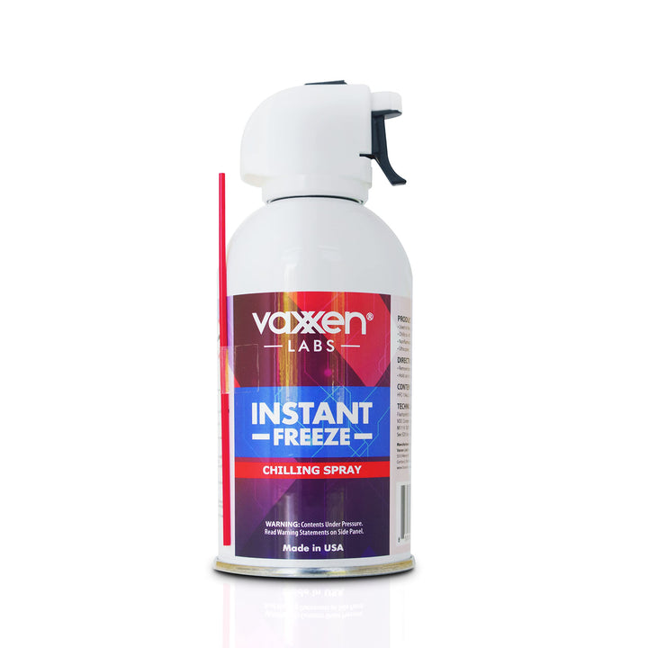 Vaxxen Labs spray front view showing label and professional benefit